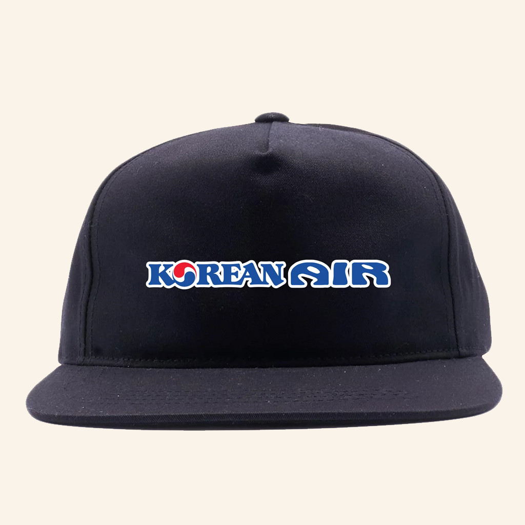 Koreatown Merch Korean Air Embroidered Snapback Hat Birthday Gift Ideas For Dad