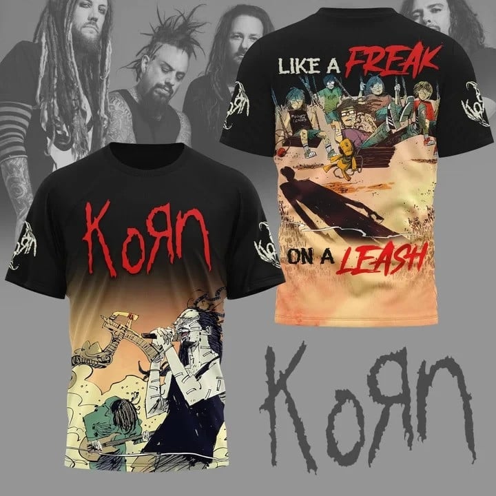 Korn Like A Freak On A Leash T-Shirt Gift For Concert Lover