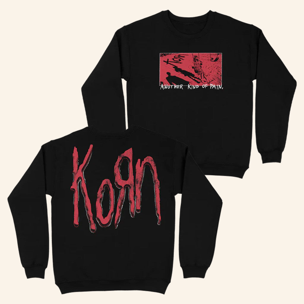 Korn Merch Another Kind Of Pain Crewneck Sweatshirt Presents For Music Lovers Korn Merch Another Kind Of Pain Crewneck Sweatshirt Presents For Music Lovers