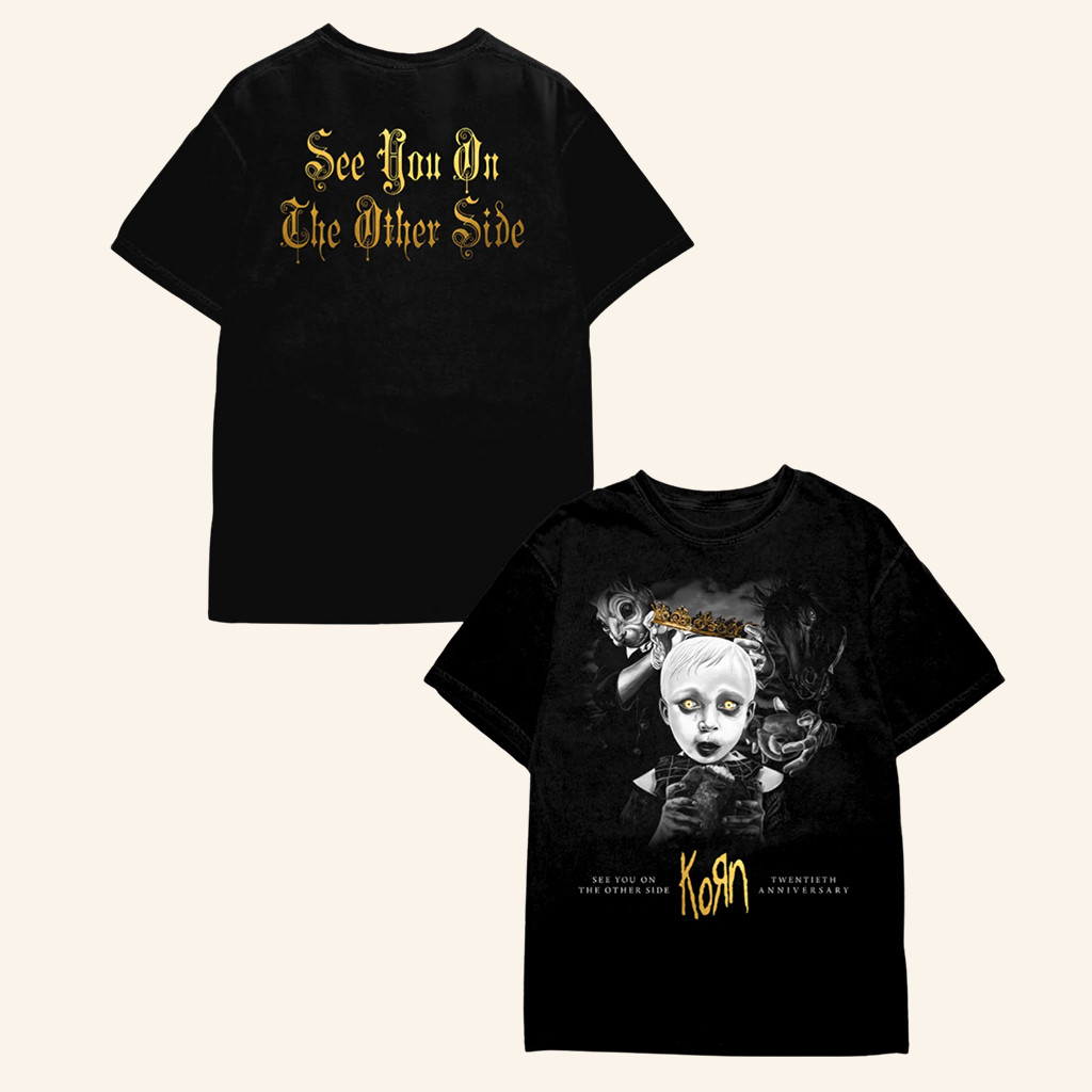 Korn Merch See You On The Other Side 20Th Anniversary T-Shirt Gifts For Music Lovers Korn Merch See You On The Other Side 20Th Anniversary T-Shirt Gifts For Music Lovers