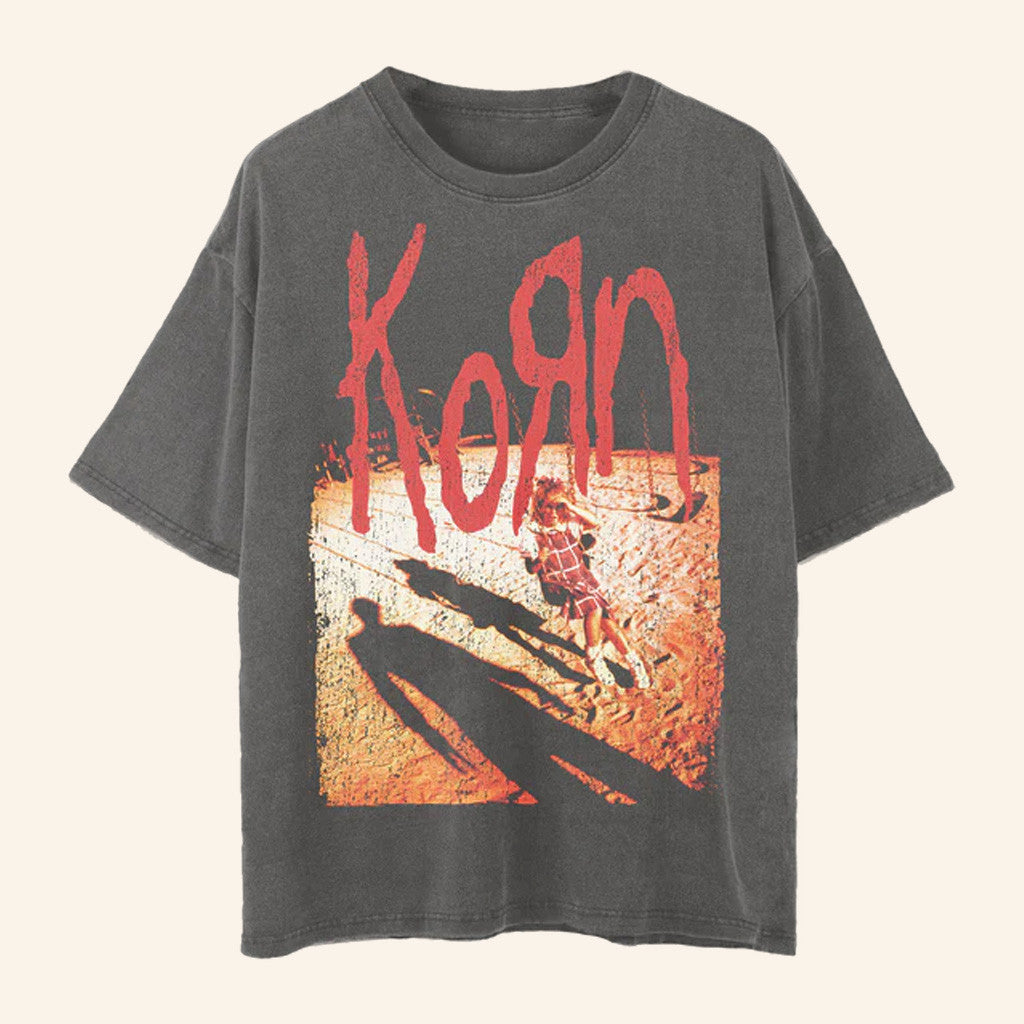 Korn Merch Self Titled Vintage T-Shirt Gifts For Music Fans Korn Merch Self Titled Vintage T-Shirt Gifts For Music Fans