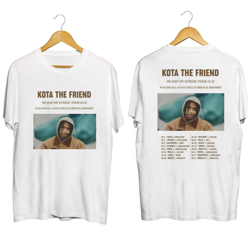 Kota The Friend Tour 2025 Shirt Kota The Friend Merch Best Gifts For Rapper Fans