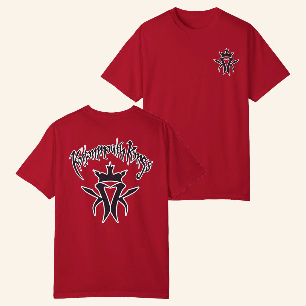 Kottonmouth Kings Merch Og Kottonmouth Logo Red T-Shirt Gift Ideas For Husband