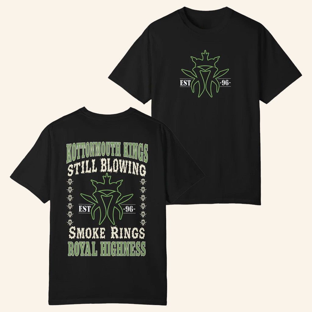 Kottonmouth Kings Merch Still Blowing Smoke Rings Est 96 T-Shirt Gift Ideas For Him Kottonmouth Kings Merch Still Blowing Smoke Rings Est 96 T-Shirt Gift Ideas For Him