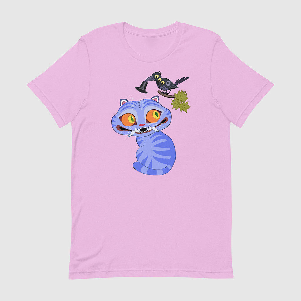 Kpop Demon Hunters Merch KPop Demon Hunters Derpy Tiger And Sussie Magpie T-Shirt Kpop Demon Hunters Merch KPop Demon Hunters Derpy Tiger And Sussie Magpie T-Shirt