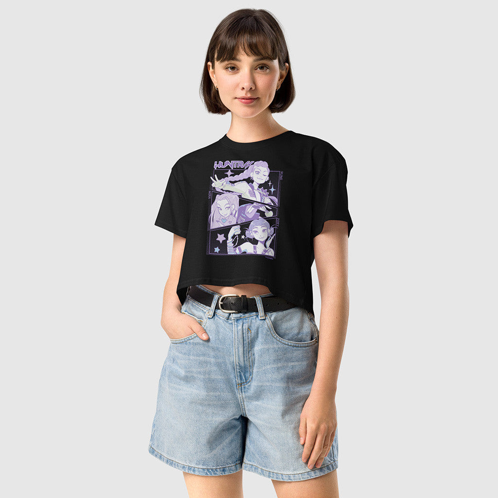 Kpop Demon Hunters Merch KPop Demon Hunters Fan Crop Top Gifts For Wife Kpop Demon Hunters Merch KPop Demon Hunters Fan Crop Top Gifts For Wife