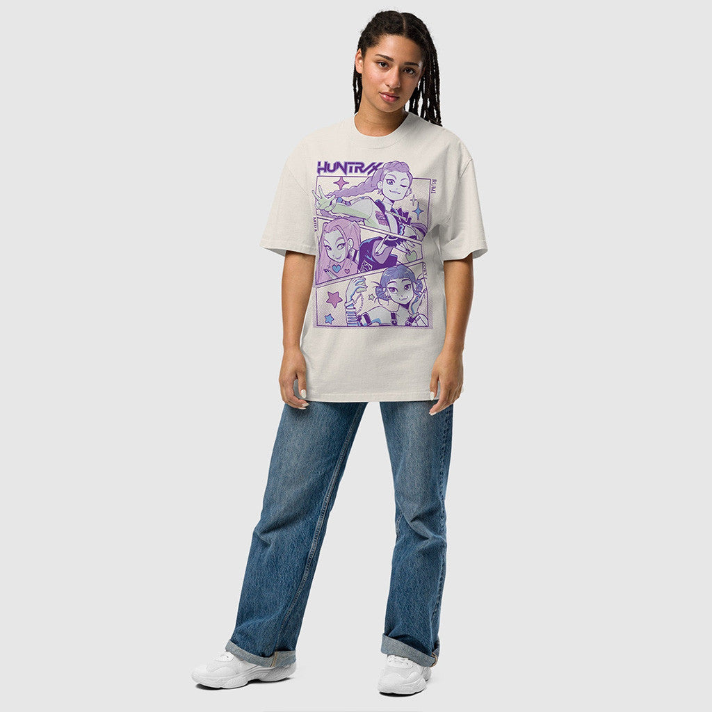 Kpop Demon Hunters Merch KPop Demon Hunters HUNTR X T-Shirt Gifts For Besties