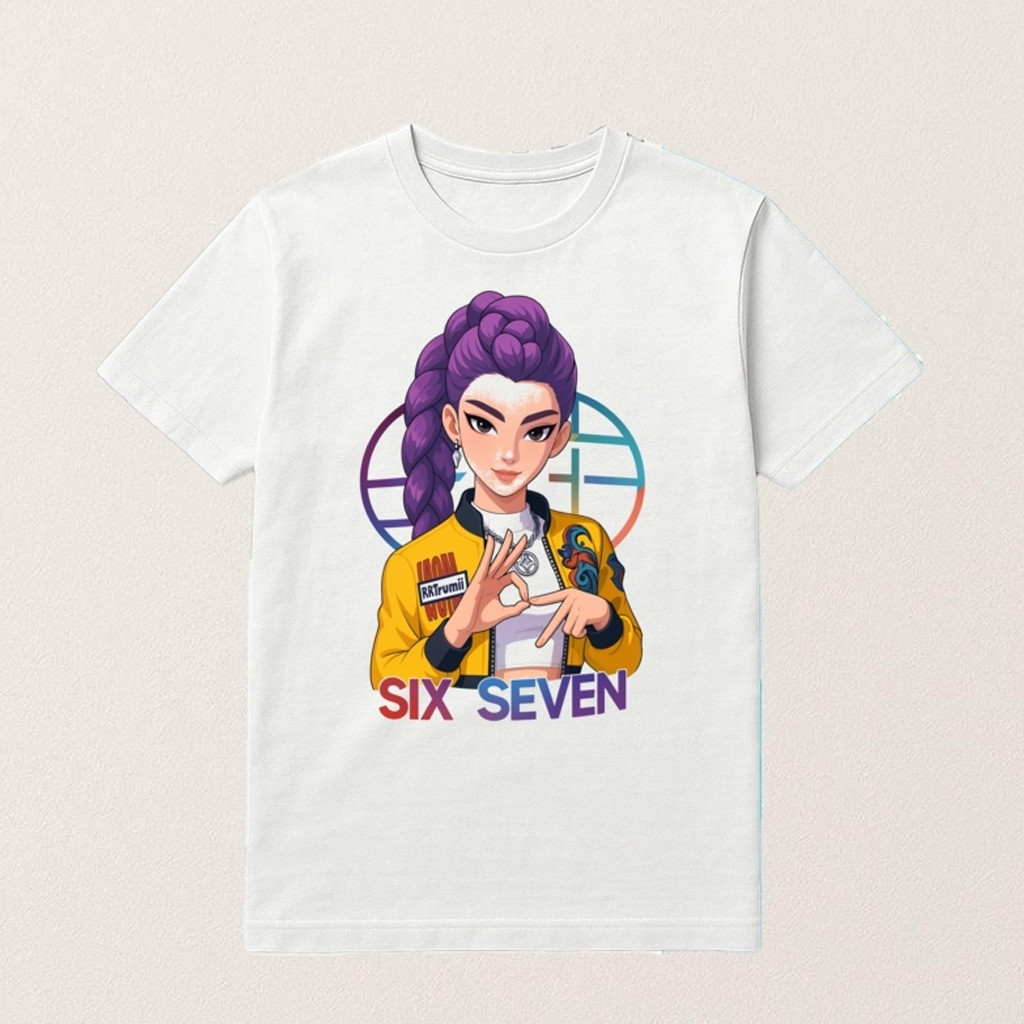 Kpop Demon Hunters Rumi Six Seven 67 Shirt Gifts For Girlfriend Kpop Demon Hunters Rumi Six Seven 67 Shirt Gifts For Girlfriend