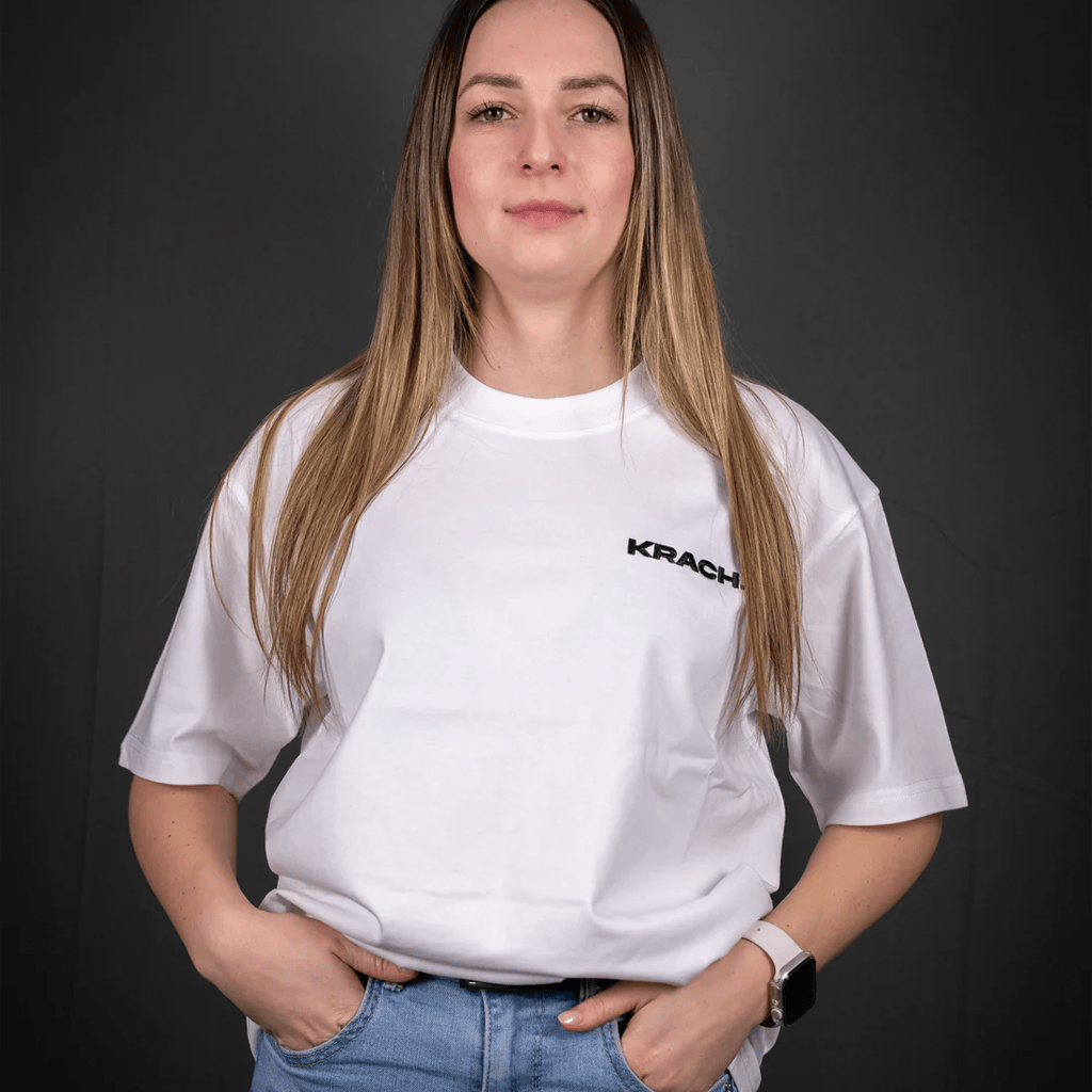 Krach Music Merch Krach White T-Shirt Birthday Gift Ideas For Her-1