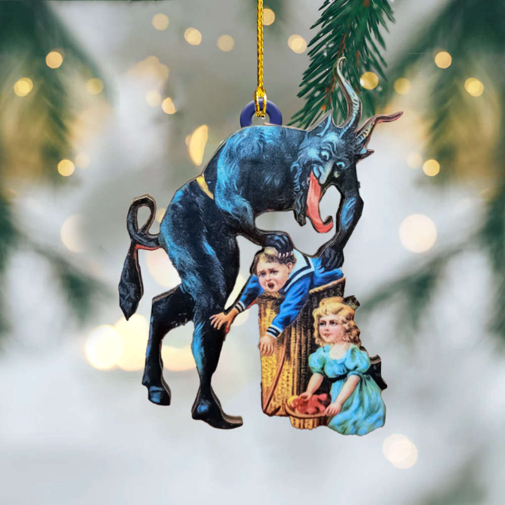 Krampus Ornament Christmas Devil Krampus Tree Decoration 2024