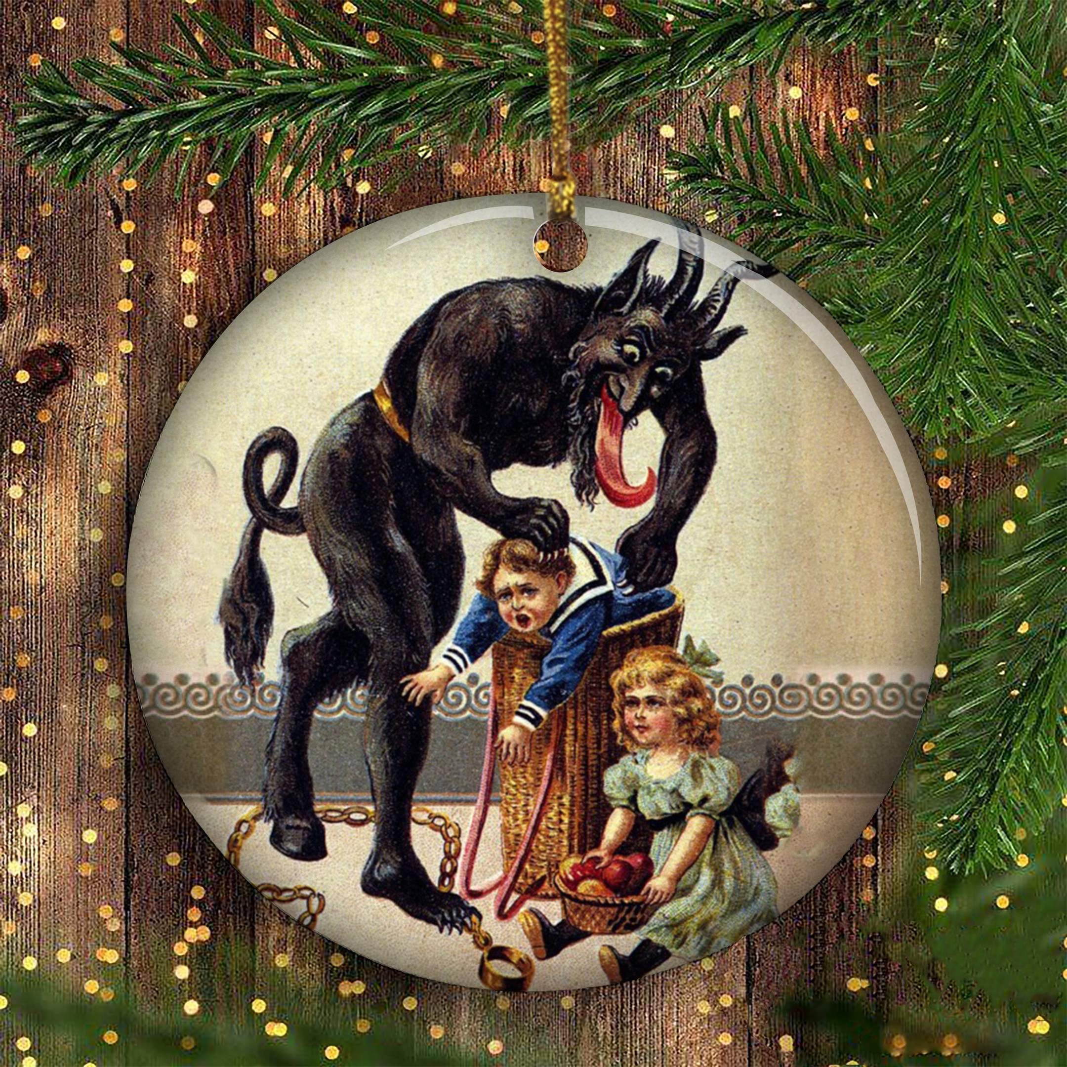 Krampus Ornament Krampus Theme Christmas Tree Decoration Ideas 2024