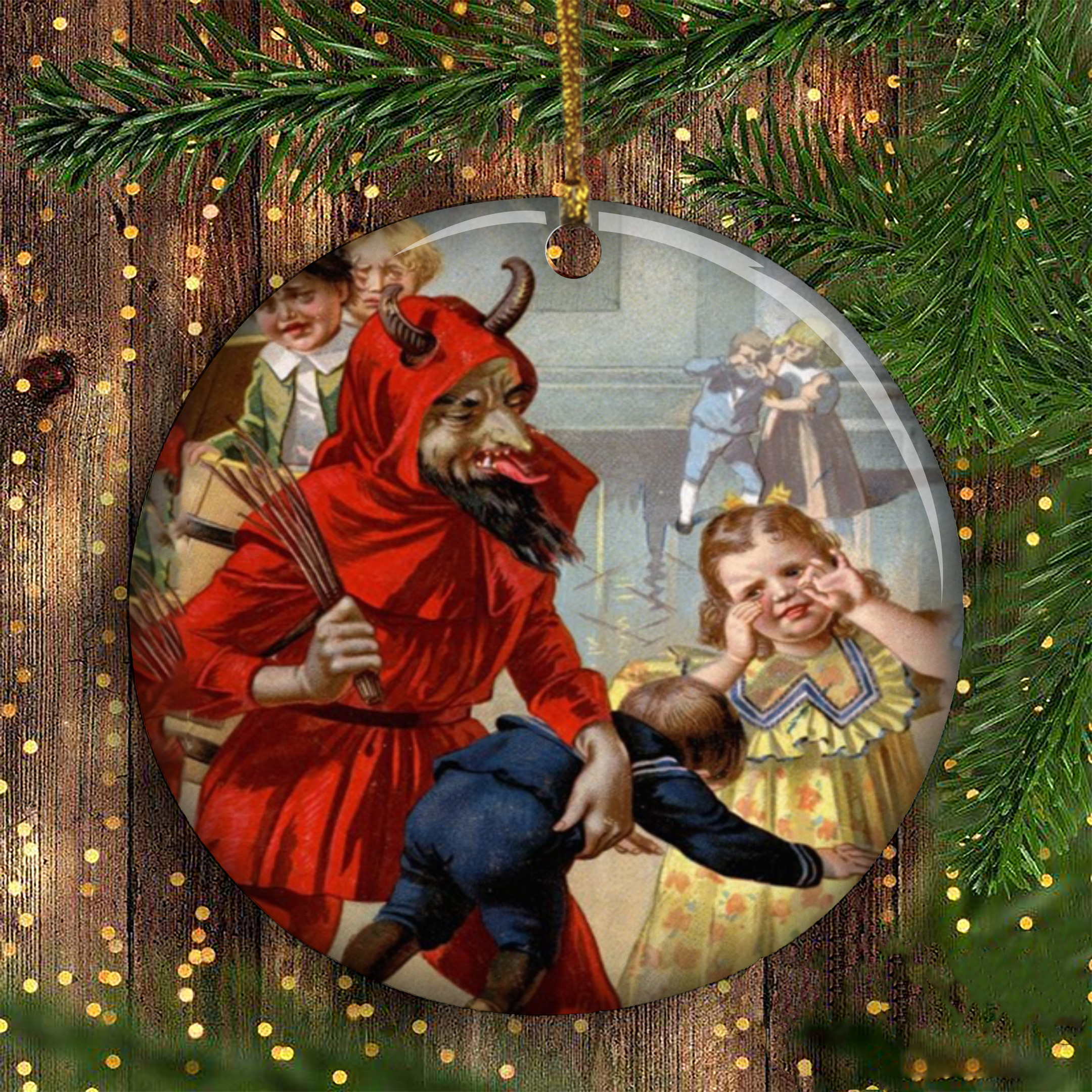 Krampus Ornament The Christmas Devil Krampus Christmas Tree Ornament 2024