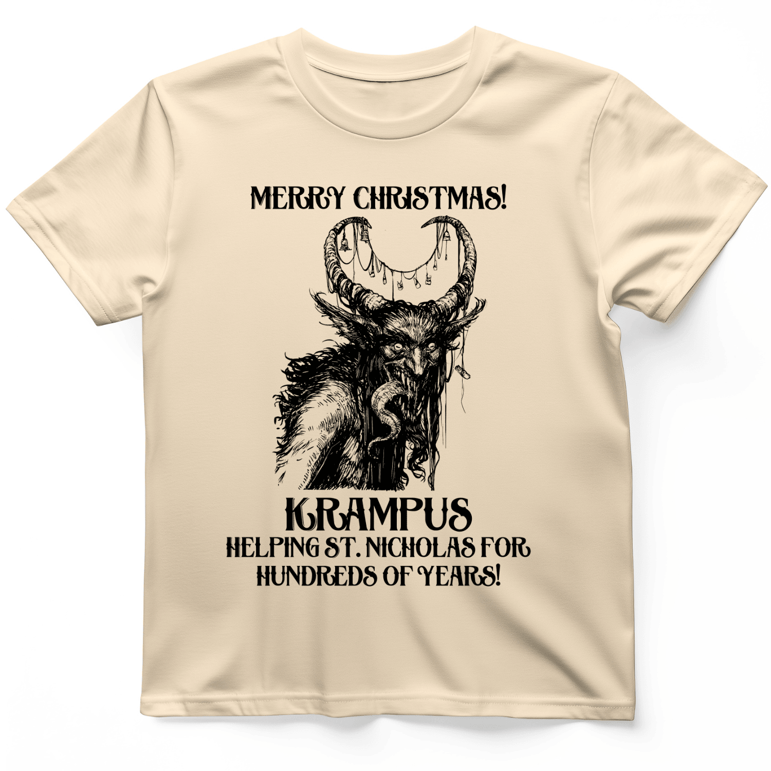 Krampus T-Shirt Merry Christmas Dark Gothic Shirt Best Gifts For Him