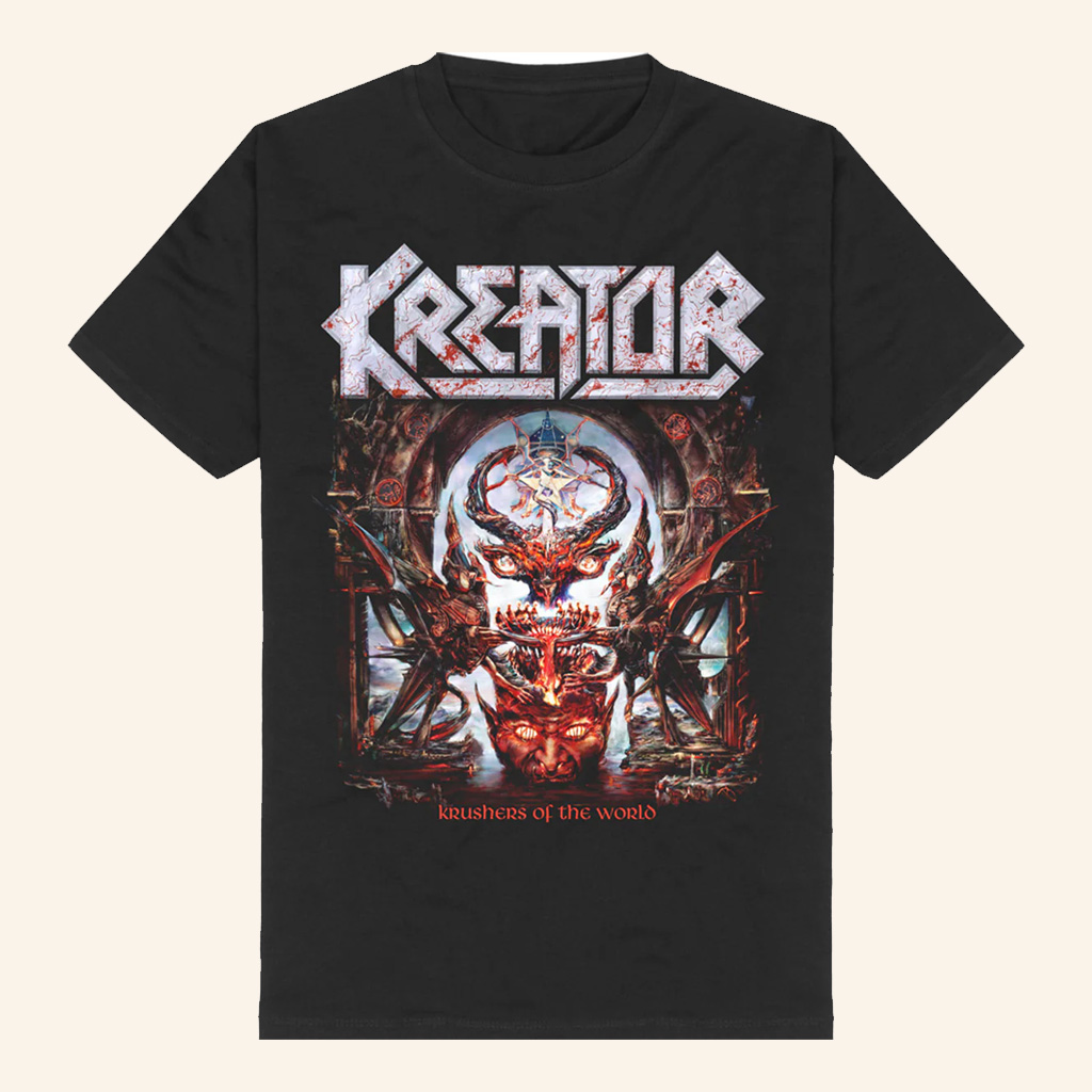 Kreator Merch Krushers Of The World Shirt Christmas Gift Ideas For Dad