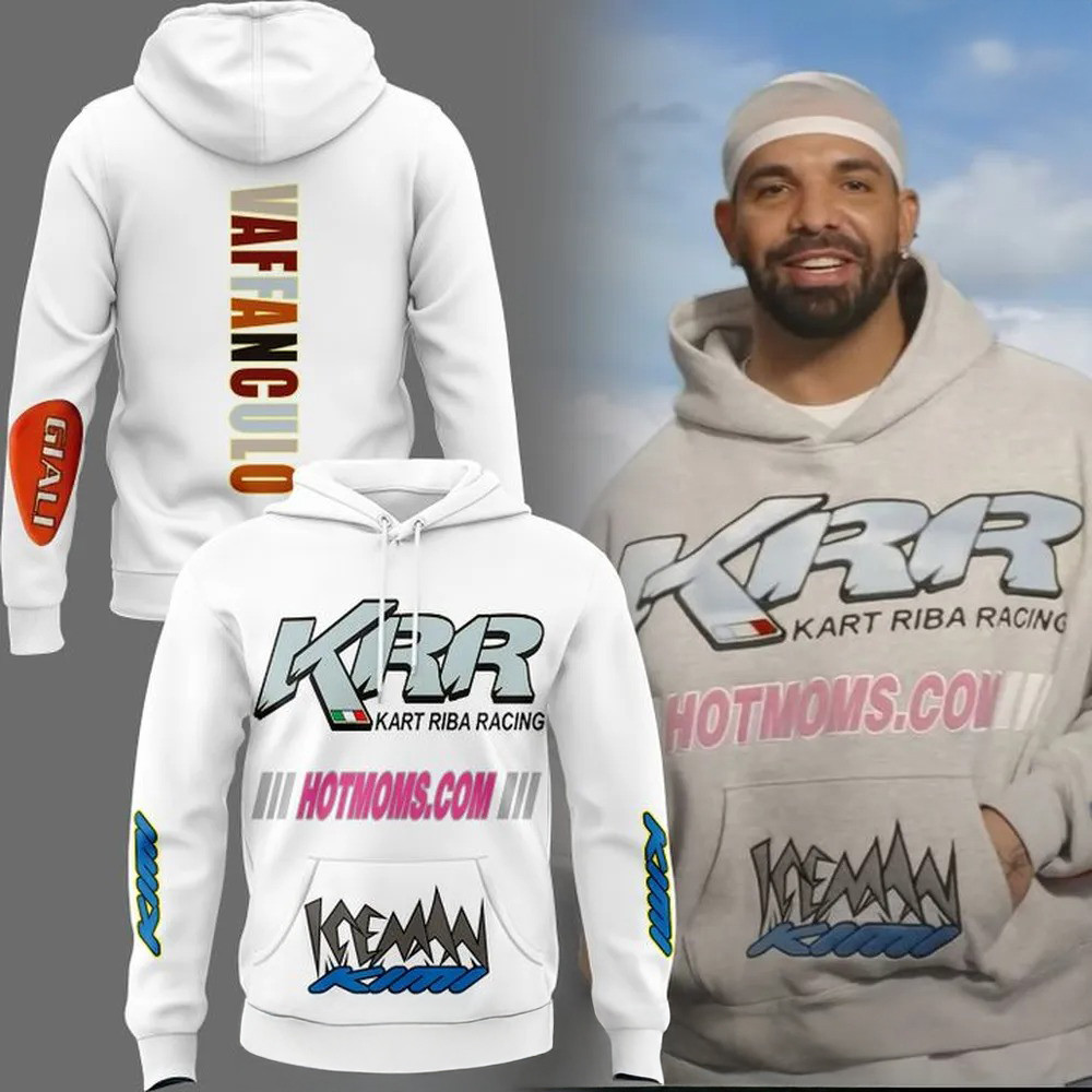 KRR Kart Riba Racing x Hot Moms Statement Hoodie Gifts For Fans