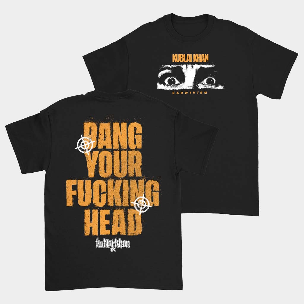 Kublai Khan Merch Darwin T-Shirt Band Your Fcking Head Kublai Khan Shirt Gifts For Boyfriend