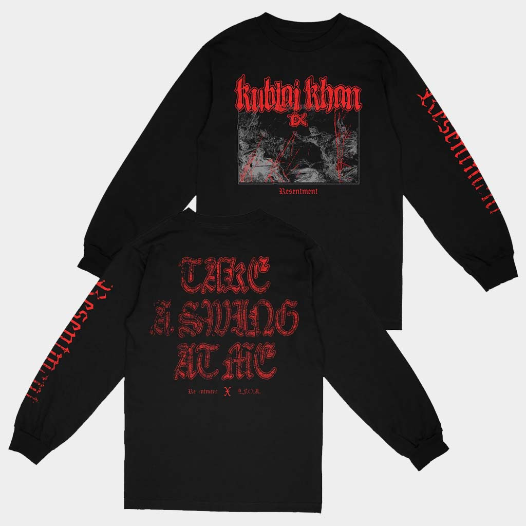 Kublai Khan Merch Kublai Khan Take A Swing Long Sleeve T-Shirt Best Gifts For Him