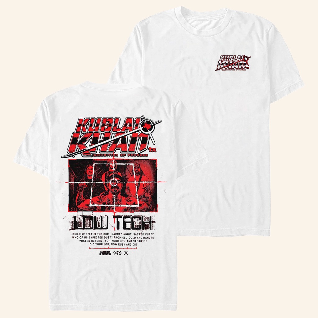 Kublai Khan TX Merch Low Tech White T-Shirt Kublai Khan Shirt Gifts For Son Kublai Khan TX Merch Low Tech White T-Shirt Kublai Khan Shirt Gifts For Son