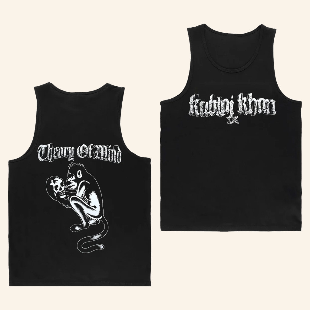 Kublai Khan TX Merch Sitting Monkey Tank Top Kublai Khan Apparel Present For Dad Kublai Khan TX Merch Sitting Monkey Tank Top Kublai Khan Apparel Present For Dad