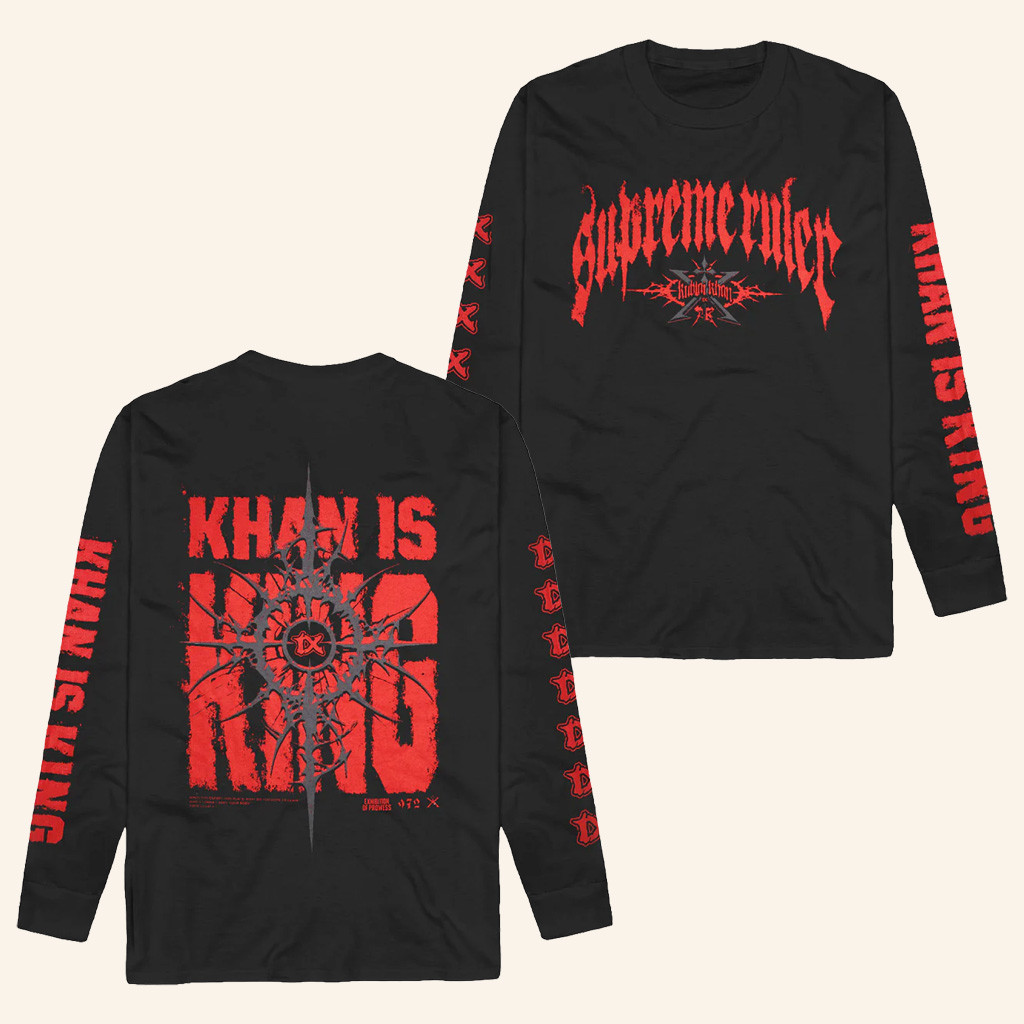Kublai Khan TX Merch Supreme Ruler Long Sleeve T-Shirt Kublai Khan Shirt Present For Him Kublai Khan TX Merch Supreme Ruler Long Sleeve T-Shirt Kublai Khan Shirt Present For Him