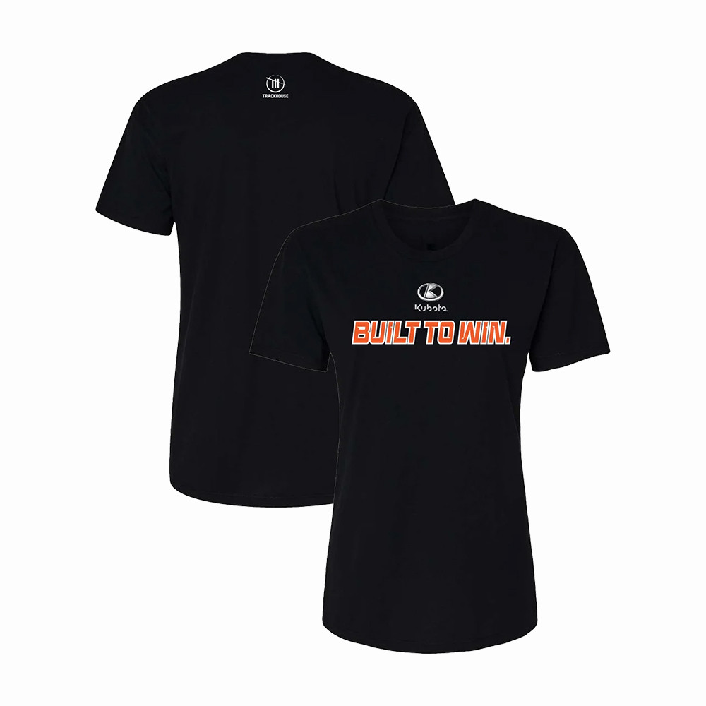 Kubota Built To Win Trackhouse Racing T-Shirt NASCAR Graphic Tee Unique Gift For Wife