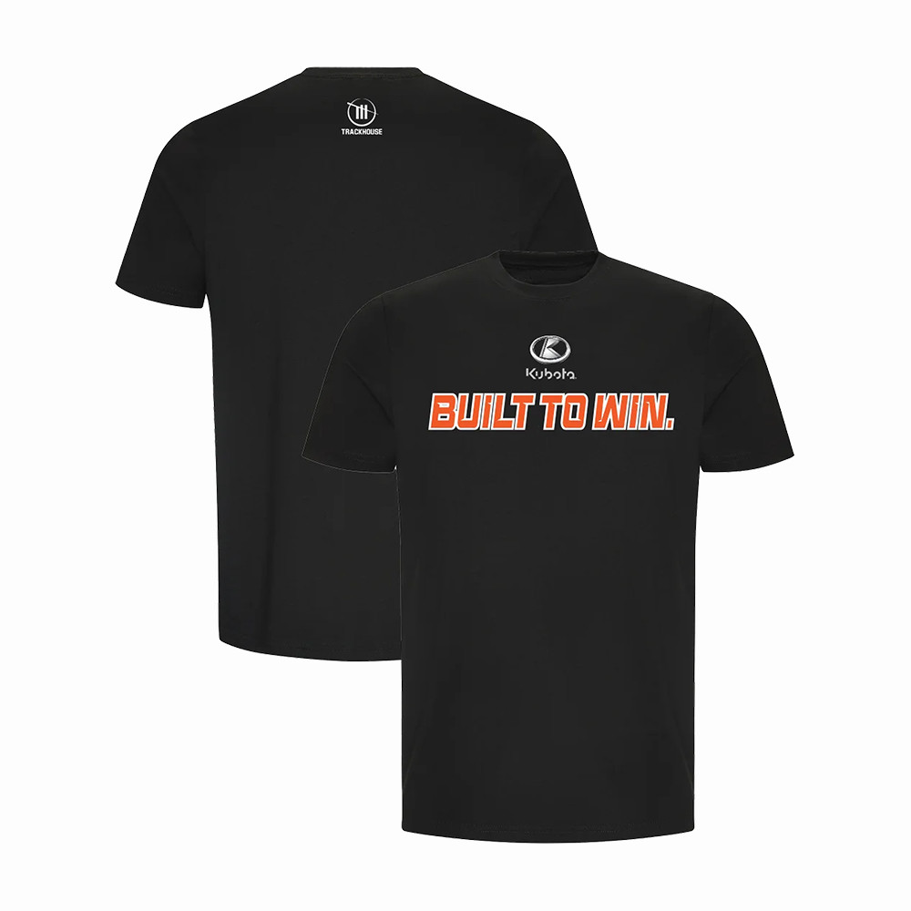 Kubota Built To Win Trackhouse Racing T-Shirt Trackhouse Racing Merch Gift Idea For Brothers