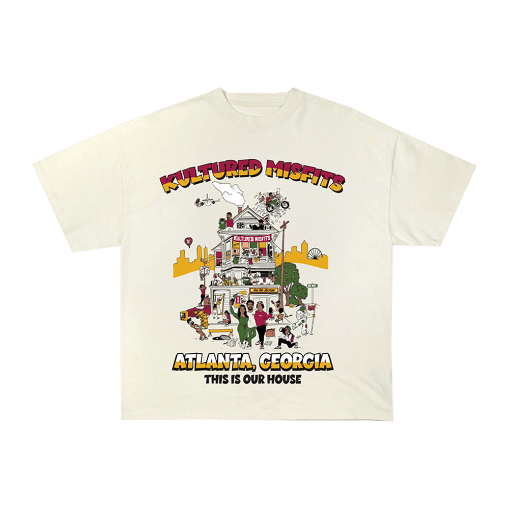 Kultured Misfits Our House Short Sleeve T-Shirt Kultured Misfits Merch Gifts For Wife