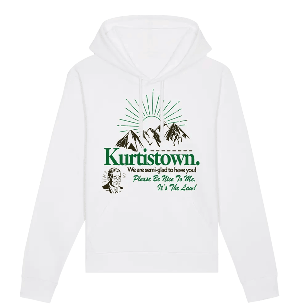 Kurtis Conner Merch Kurtistown Semi Glad White Hoodie Gifts For Fans Anniversary Gift for Men