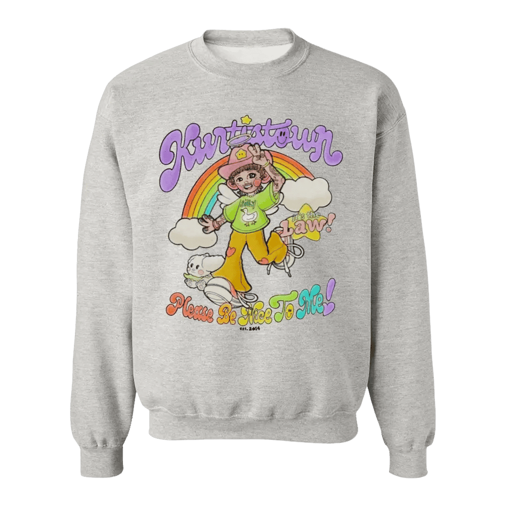 Kurtis Conner Merch Kurtistown Silly Grey Sweatshirt Gifts For Fans Birthday Gift for Her