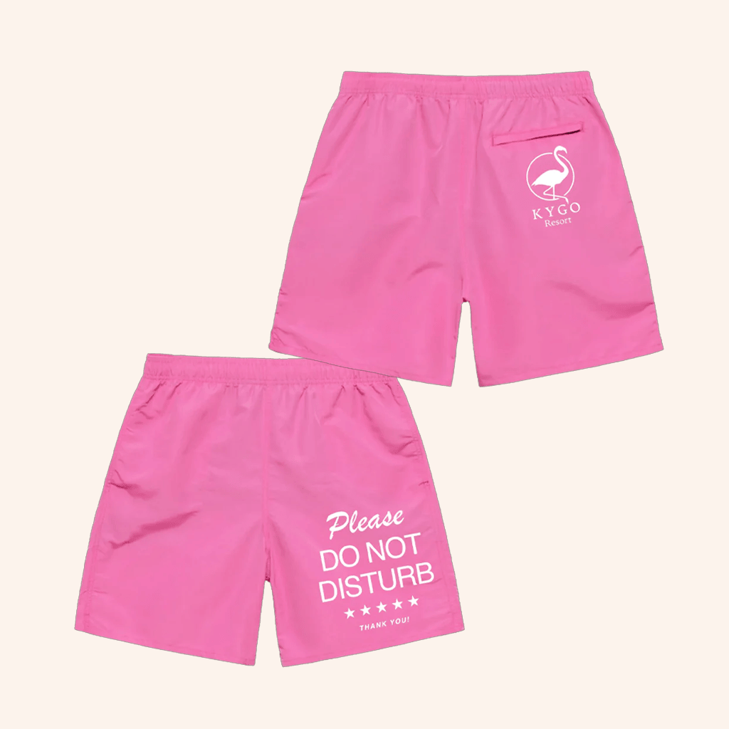 Kygo Merch Flamingo Kygo Resort Please Do Not Disturb Short Present For Friend Kygo Merch Flamingo Kygo Resort Please Do Not Disturb Short Present For Friend