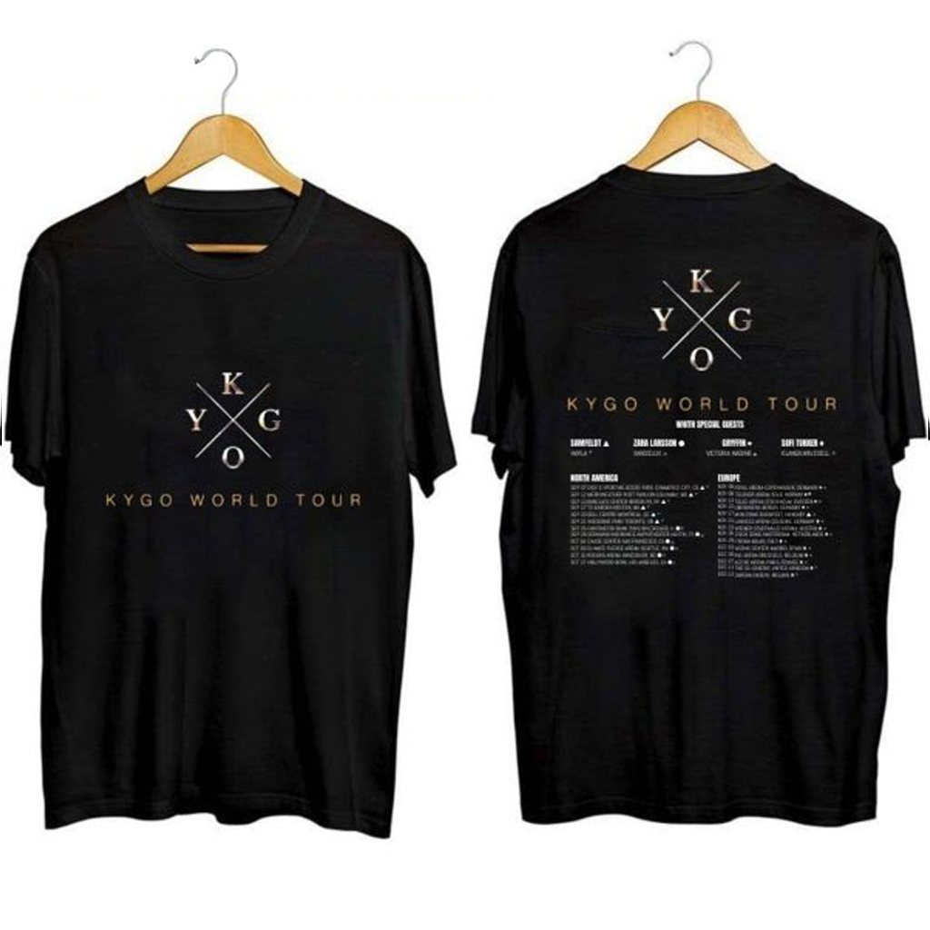 KYGO World Tour 2024 Shirt KYGO Merch Birthday Gift For Brother KYGO World Tour 2024 Shirt KYGO Merch Birthday Gift For Brother