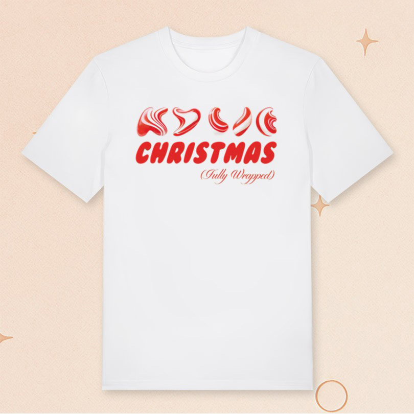 Kylie Merch Christmas Logo T-Shirt Fully Wrapped Shirt Xmas Gifts For Besties Kylie Merch Christmas Logo T-Shirt Fully Wrapped Shirt Xmas Gifts For Besties