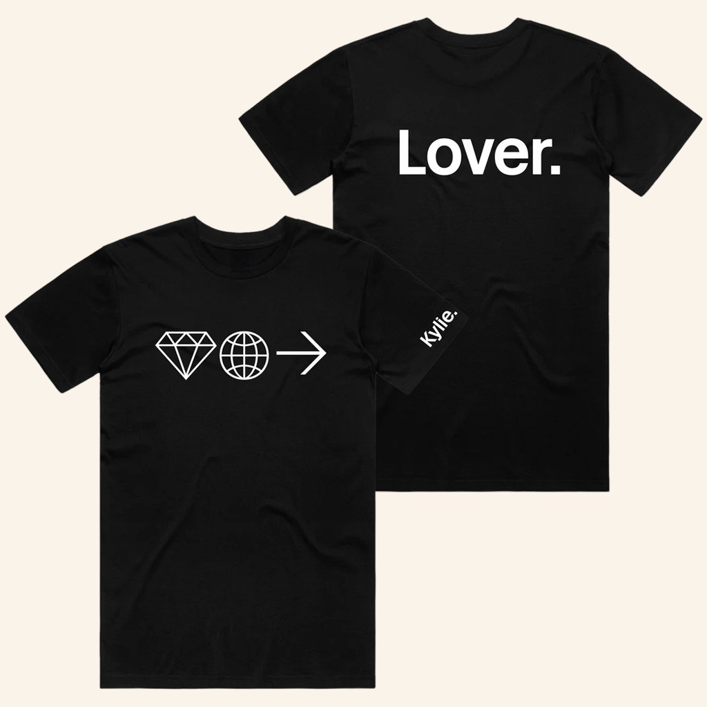 Kylie Minogue Merch Black Lover T-Shirt Gifts For Music Lovers Kylie Minogue Merch Black Lover T-Shirt Gifts For Music Lovers