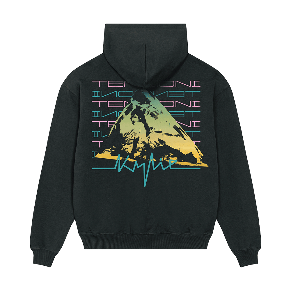 Kylie Minogue Merch Kylie Minogue Tension II Logo Hoodie Music Gifts For Fans