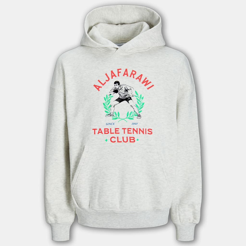 Kyrie Irving Aljafarawi Table Tennis Club Hoodie Kyrie Irving Merch Gifts For Basketball Fan