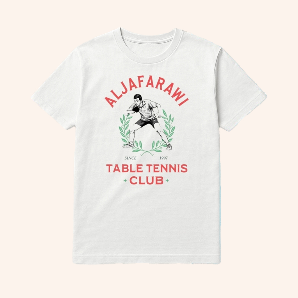 Kyrie Irving Aljafarawi Table Tennis Club T-Shirt Saleh Aljafarawi Honor Shirt Merch Gifts