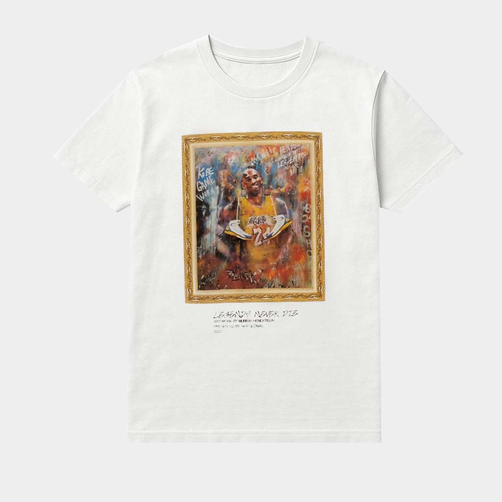 LA Basketball Kobe Bryant Legends Never Die Graphic Art Shirt Best Gifts For Basketball Lovers