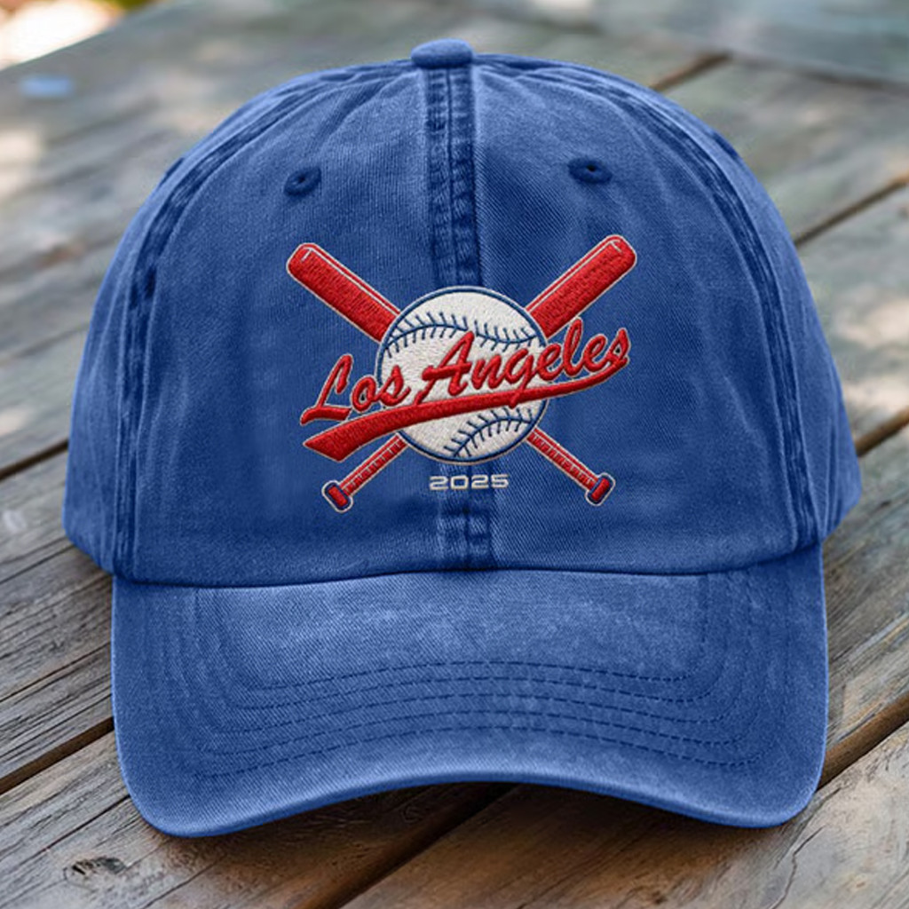 LA Dodgers Back To Back Champions Hat Embroidered World Series Merch 2025 Game Day Hat Him Gifts LA Dodgers Back To Back Champions Hat Embroidered World Series Merch 2025 Game Day Hat Him Gifts