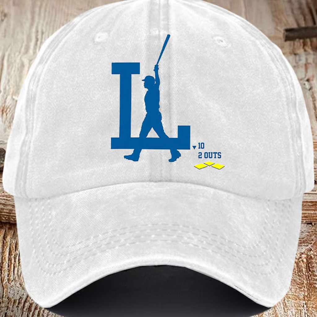 LA Dodgers Back To Back Champions Hat World Series Merch 2025 Baseball Enthusiast Gifts