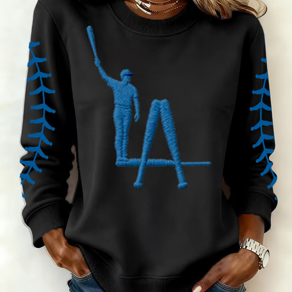 LA Dodgers Back To Back Champions Sweatshirt Game Day Baseball Apparel Gifts For Mom LA Dodgers Back To Back Champions Sweatshirt Game Day Baseball Apparel Gifts For Mom
