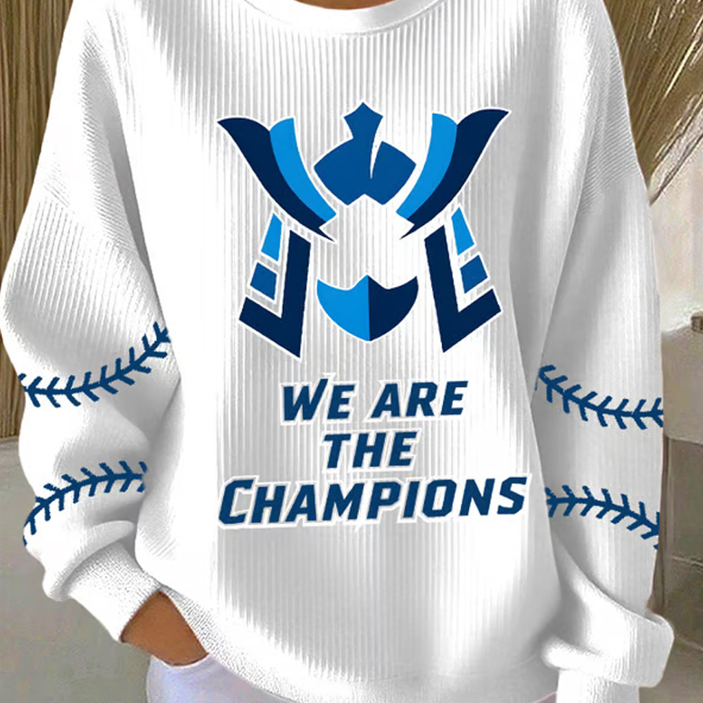 LA Dodgers Back To Back Champions Sweatshirt We Are The Champions Sweatshirt Wife Gifts LA Dodgers Back To Back Champions Sweatshirt We Are The Champions Sweatshirt Wife Gifts