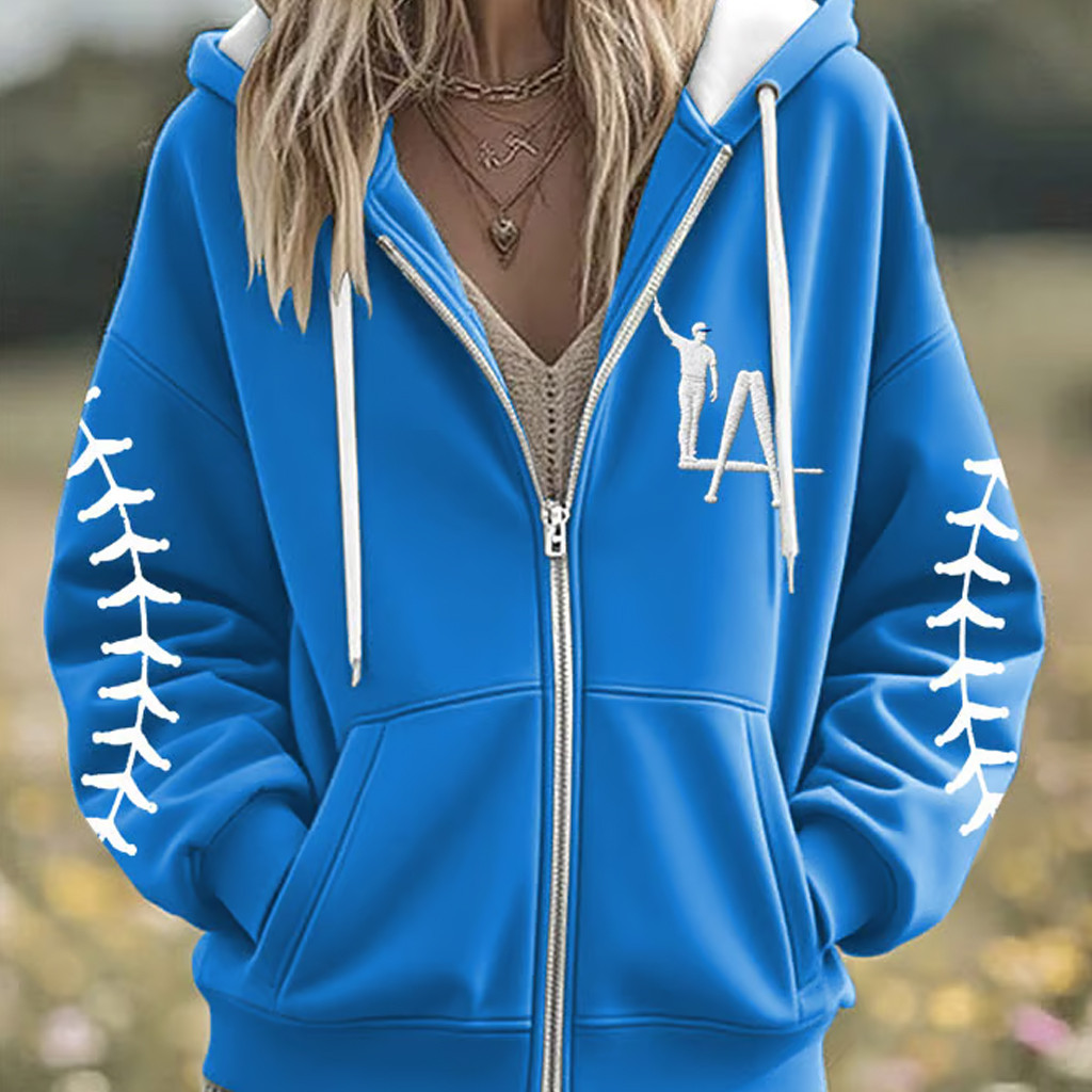 LA Dodgers Back To Back Champions Zip Hoodie Game Day Merch Gifts For Girlfriend LA Dodgers Back To Back Champions Zip Hoodie Game Day Merch Gifts For Girlfriend