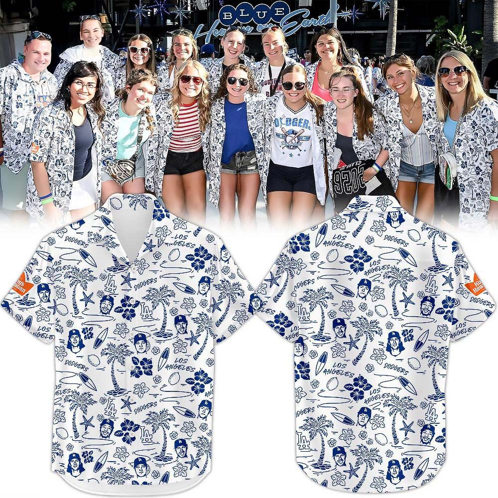LA Dodgers Hawaiian Night Limited Edition Hawaiian Shirt Best Gifts For Baseball Lovers