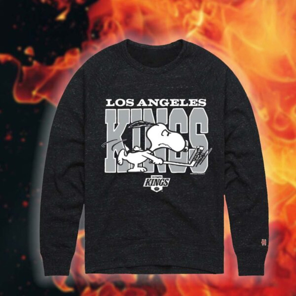 LA Hockey x Homage Peanuts Collection Merch Snoopy Long Sleeve Shirt Gifts For Boyfriend LA Hockey x Homage Peanuts Collection Merch Snoopy Long Sleeve Shirt Gifts For Boyfriend