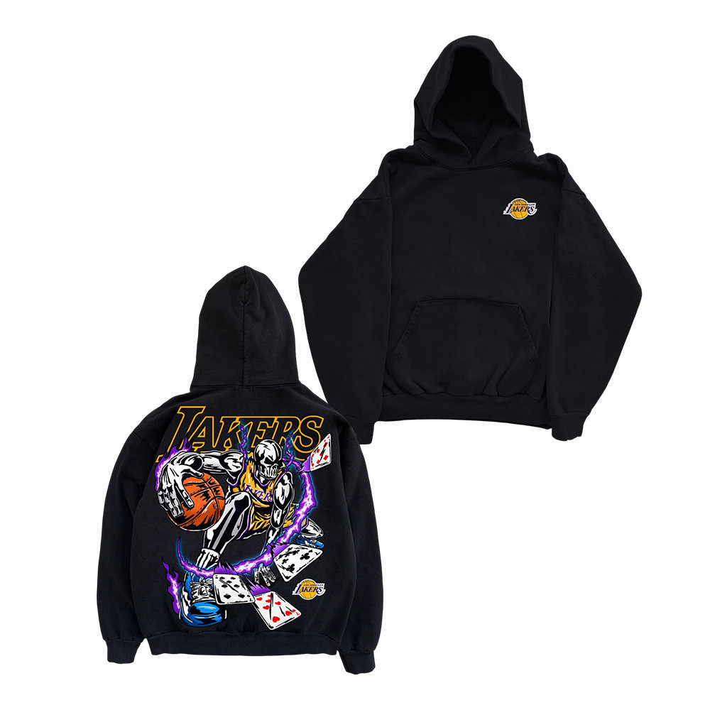LA Lakers x Warren Lotas Basketball Hoodie Los Angeles Lakers Apparel Present For Huge Fans