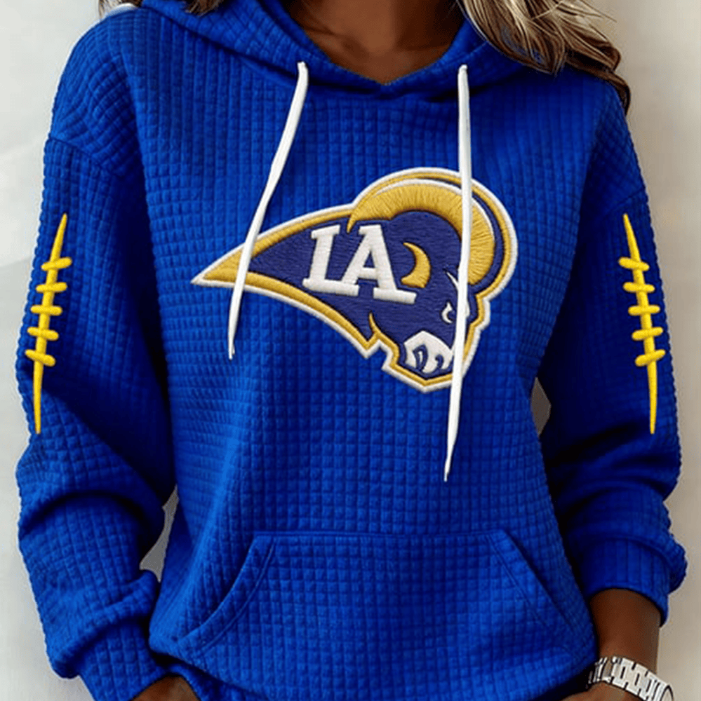 LA Los Angeles Rams Hoodie Football Game Day Hooded Sweatshirt Best Fan Gears