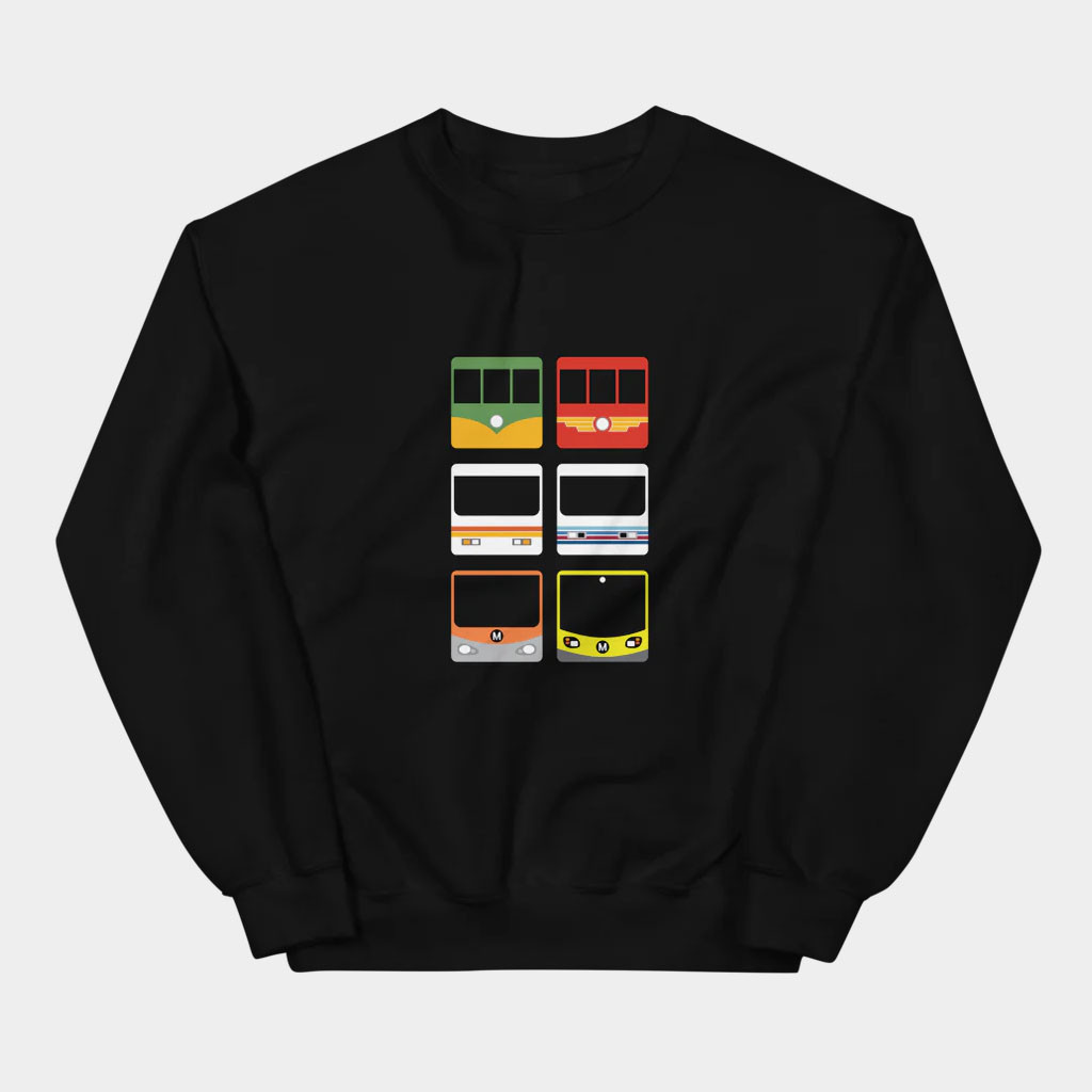 LA Metro Merch 2026 Metro Past And Present Sweatshirt Black Great Father's Day Gifts