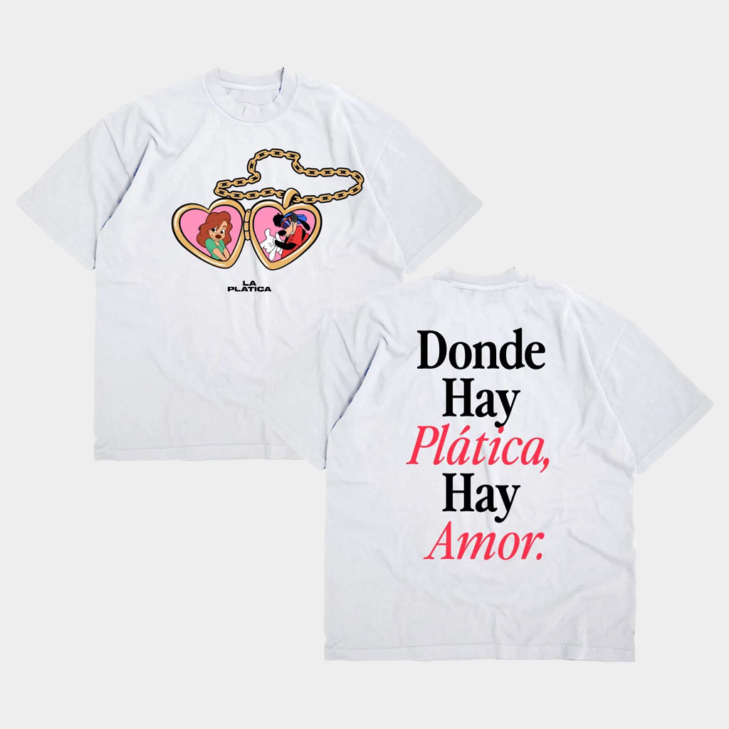 La Platica Merch Donde Hay Platica y Amor T-Shirt Birthday Gift For Brother-1