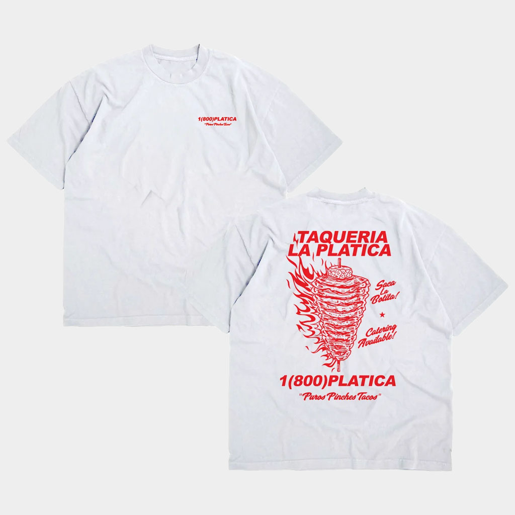 La Platica Merch Taquero T-Shirt Taqueria La Platica Shirt Birthday Gift For Husband