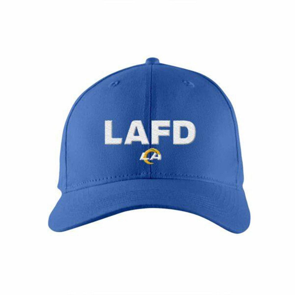 LA Rams LAFD Embroidered Hat Gifts For Football Fans